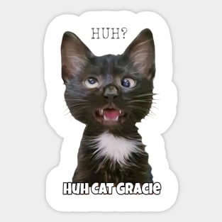 Huh Sticker